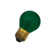DECOR P45 CL 10W E27 GREEN (230V)  FOTON_LIGHTING  -  лампа