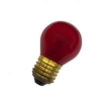DECOR P45 CL 10W E27 RED (230V) FOTON_LIGHTING  -  лампа